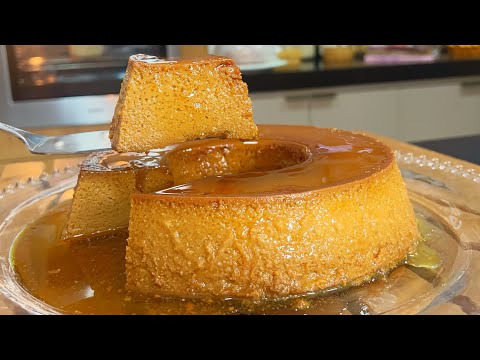 USEI APENAS 4 INGREDIENTES E FIZ O PUDIM MAIS GOSTOSO QUE EXISTE!! CREMOSO E SUPER FÁCIL DE FAZER!!