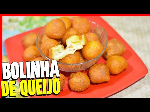 COMO FAZER BOLINHA DE QUEIJO SEM MASSA | RECEITA DE BOLINHA DE QUEIJO COM APENAS 3 INGREDIENTES!