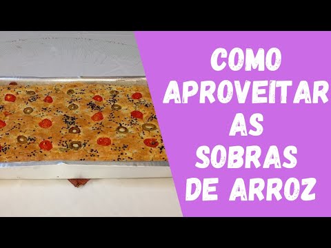 Como aproveitar as sobras de arroz / Dicas da Vovó