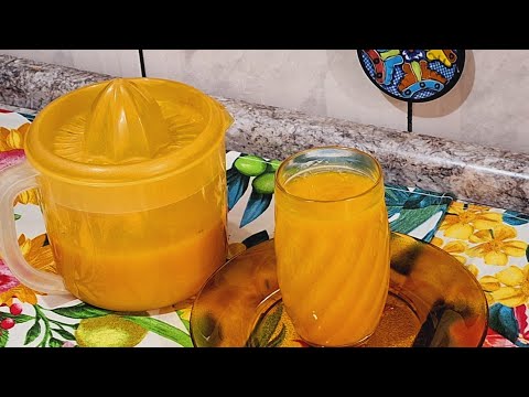 Suco de manga 🥭 natural