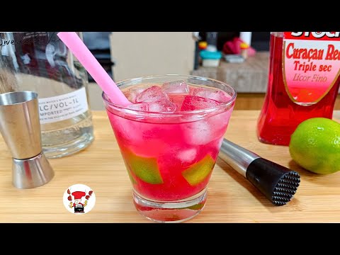 Como Fazer Caipirinha de Vodka com Limão Caipiroska Vermelha