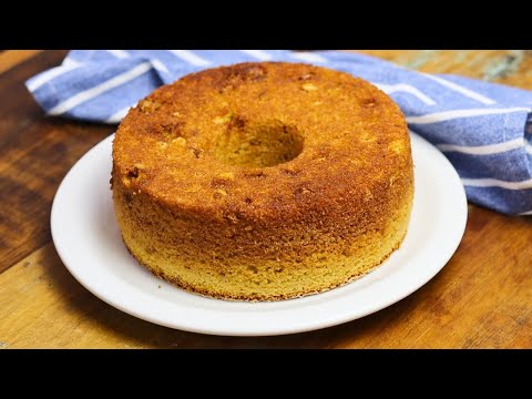 BOLO DE LARANJA COM CASTANHAS SEM TRIGO, SEM ÓLEO E SEM LEITE