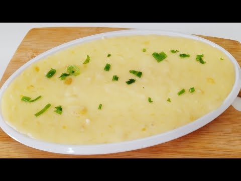 PURÊ DE MANDIOCA OU AIPIM SIMPLES - MUITO FÁCIL E RÁPIDO