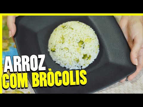 RECEITA DE ARROZ COM BRÓCOLIS DE RESTAURANTE | COMO FAZER ARROZ DE BRÓCOLIS