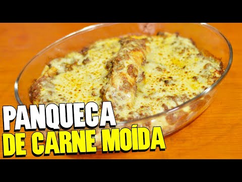 PANQUECA DE CARNE MOÍDA SIMPLES | Receita de panqueca básica de carne