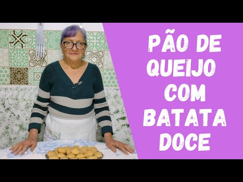 Pão de queijo com batata doce / Dicas da Vovó