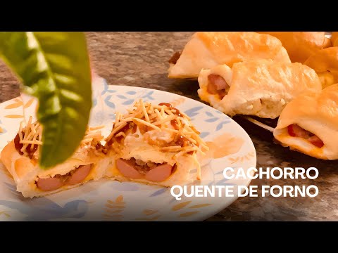 CACHORRO QUENTE de FORNO