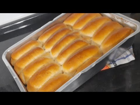 PÃO CASEIRO | Como fazer pão caseiro que leva poucos ingredientes e que fica um pão caseiro fofinho