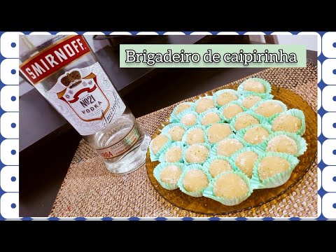 Brigadeiro de Caipirinha