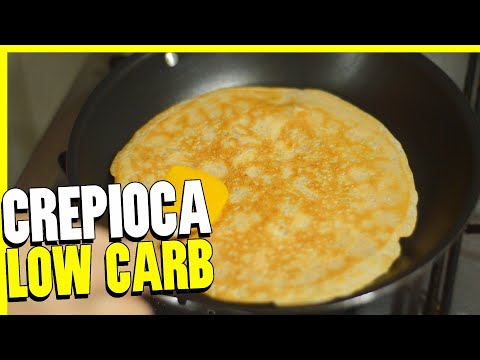 COMO FAZER CREPIOCA FIT LOW CARB | Receita para uma ALIMENTAÇÃO MELHOR e MAIS SAUDÁVEL!