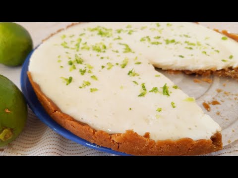 TORTA DE LIMÃO SEM GELATINA SUPER FÁCIL