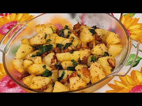 Batata sauté crocante por fora e super macia por dentro 😋
