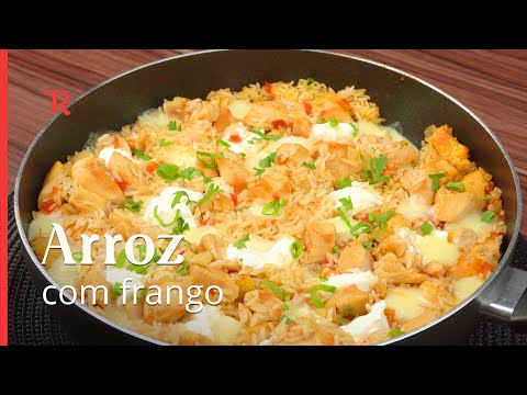 Você precisa fazer o arroz com frango assim, não sobra nada aqui em casa!