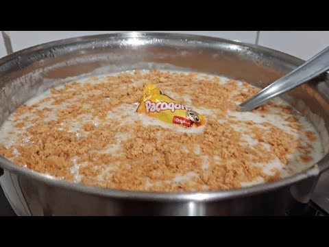 ARROZ DOCE COM PAÇOCA