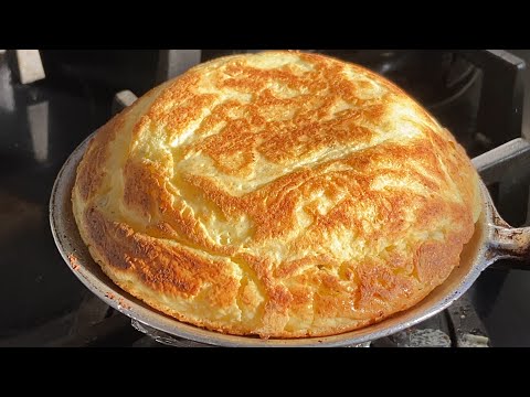 PÃO DE MAIZENA DE FRIGIDEIRA COM 1 OVO EM 5 MINUTOS