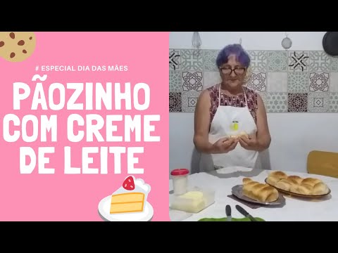 Pãozinho rápido e delicioso de creme de leite | Dicas da Vovó