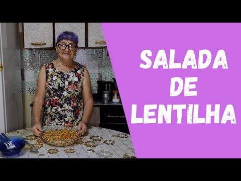 Salada de lentilha para comemorações de fim de ano | Dicas da Vovó