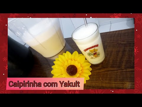 Caipirinha com Yakult