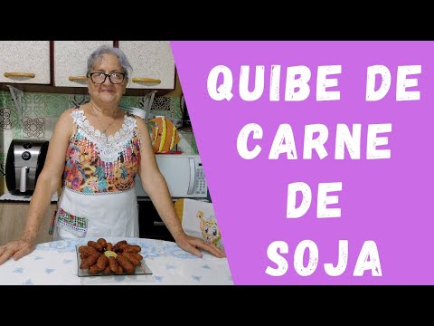 Quibe de carne de soja / Dicas da Vovó