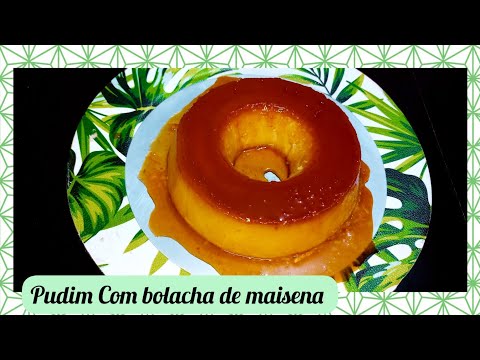 Pudim Com Bolacha de Maisena