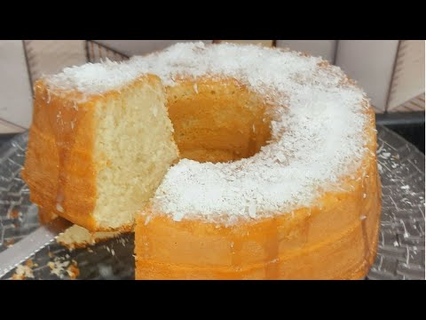 BOLO DE COCO SIMPLES E FOFINHO ! Receita fácil, econômica e deliciosa!