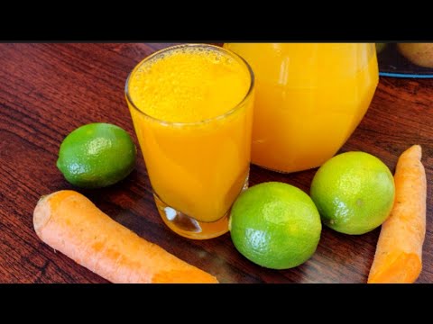 SABE PRA QUE SERVE O SUCO DE CENOURA 🥕 COM LIMÃO 🍋? você irá se surpreender com os benefícios!!