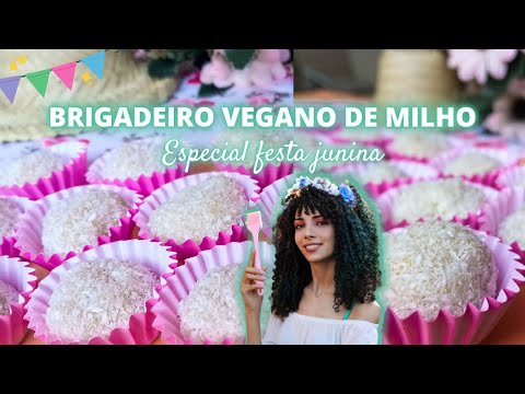 BRIGADEIRO VEGANO DE MILHO | FÁCIL E BARATO | VEGG SIMPLES