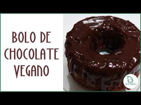 BOLO DE CHOCOLATE VEGANO | MUITO FÁCIL E BARATO | VEGG SIMPLES