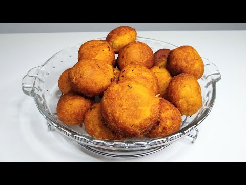 BOLINHOS DE FRANGO COM BATATA ❤️ - RECHEADO COM QUEIJO