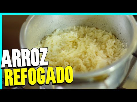 COMO FAZER ARROZ REFOGADO NO ALHO E ÓLEO