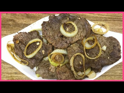 Como fazer bife acebolado bem suculento e macio - Receitas da Regina