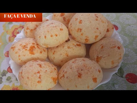PÃO DE QUEIJO PARA VENDER OU CONGELAR! Receita Fácil e Maravilhosa! 🧀