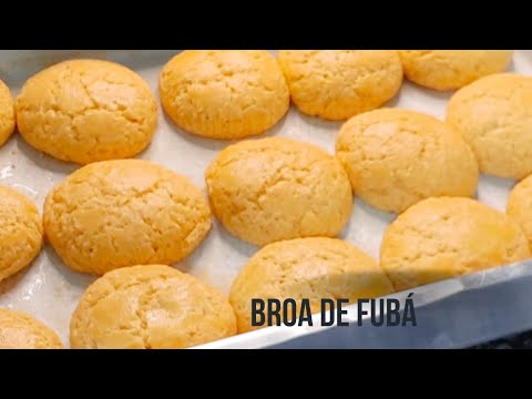 BROA DE FUBÁ QUE DERRETE NA BOCA |A MELHOR BROA DE FUBÁ DO MUNDO .CAVACA (lanche da tarde)