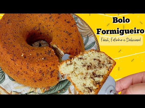 Descubra o Segredo do Bolo Formigueiro Perfeito Fácil, Fofinho e Delicioso! #boloformigueiro