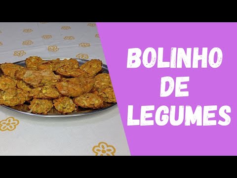 Bolinho de legumes / Dicas da Vovó