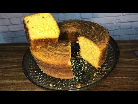 Como fazer bolo de milho de latinha com fubá - Em poucos minutos!