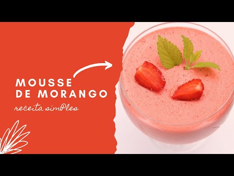 Mousse de morango