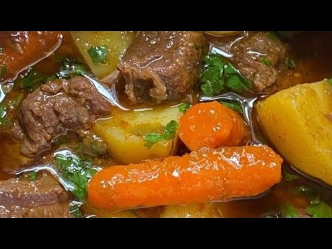 CARNE DE PANELA COM BATATA E CENOURA - RECEITA PRÁTICA - RECEITA FÁCIL