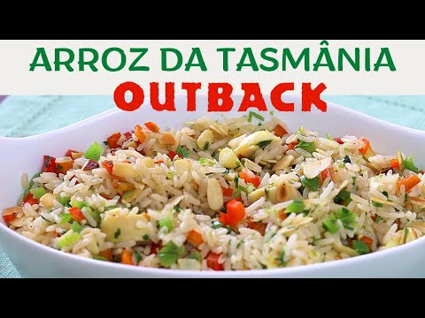 O FAMOSO ARROZ DO OUTBACK | ESTA RECEITA VOCÊ NÃO PODE PERDER