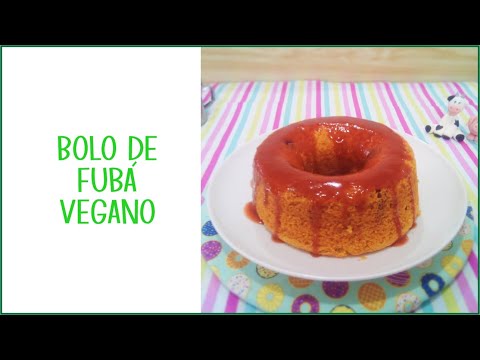 BOLO DE FUBÁ VEGANO SEM GLÚTEN | MUITO FÁCIL E BARATO | VEGG SIMPLES