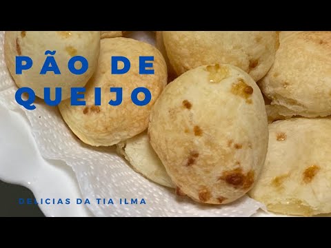 PÃO DE QUEIJO com apenas 3 ingredientes
