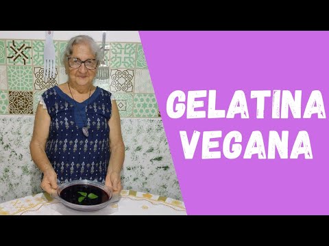 Gelatina vegana / Dicas da Vovó