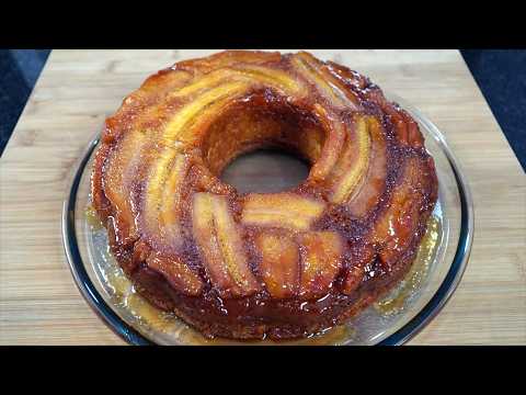 RECEITA: BOLO DE BANANA SIMPLES