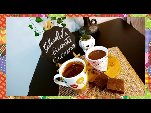 Chocolate quente Cremoso sem Maisena