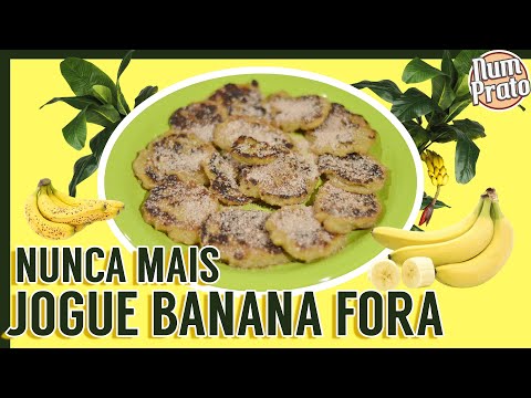 BOLINHO DE BANANA FÁCIL