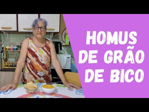 Homus de grão de bico / Dicas da Vovó