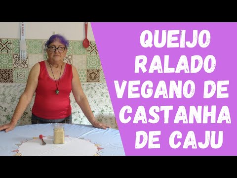 Queijo ralado vegano de castanha de caju | Dicas da Vovó