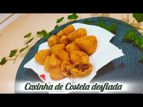 Coxinha de Costela desfiada