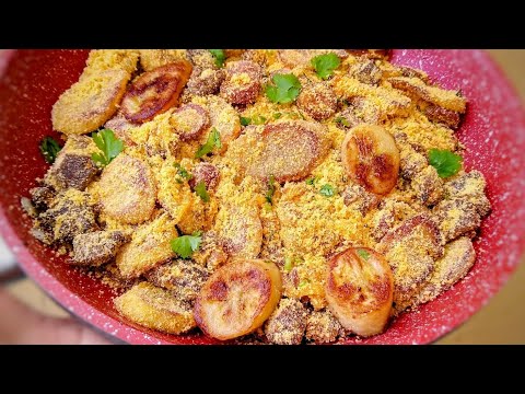 FAROFA DE BANANA NANICA COM CARNE SECA/JABÁ