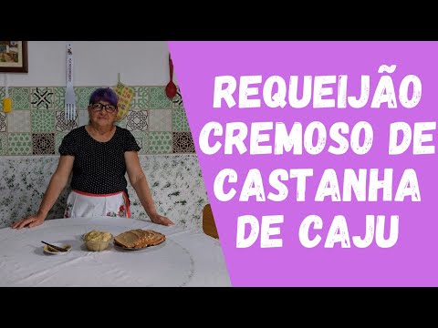 Requeijão cremoso de castanha de caju | Dicas da Vovó